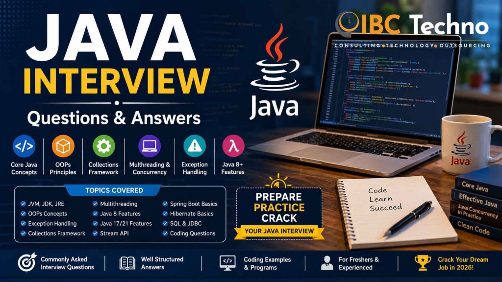 Top Java Interview Questions and Answers TO GET YOU HIRED in 2026